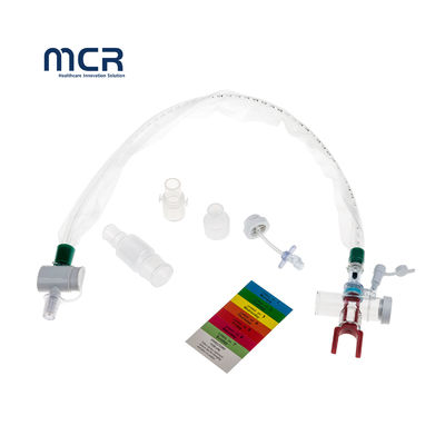 좋은 가격 10Fr to 16Fr multi-specification T-connector MDI medication port closed suction catheter 600mm dedicated endotracheal intubation 온라인으로