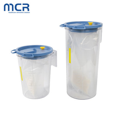 좋은 가격 Disposable Suction Liner Bag with Medical Grade PP Transparent Material and Ethylene Oxide Sterilization for ICU OR 온라인으로