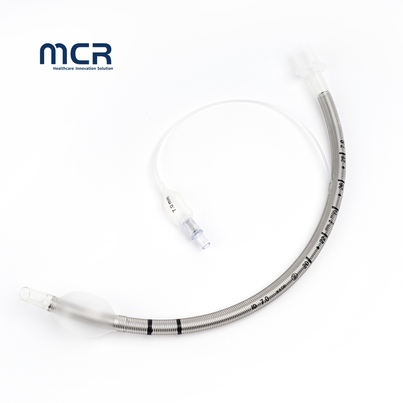 PU Cuff Disposable Reinforced Soft & Flexible Endotracheal Tube with Smooth Tip