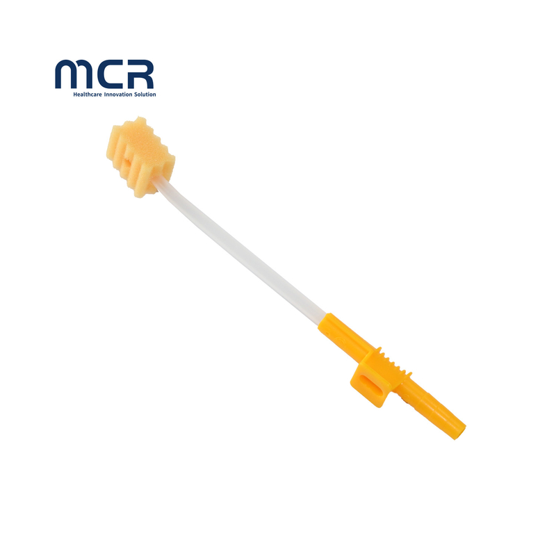 Silicone Brush Head Suction Toothbrush For Comfortable Oral Care And Sputum Suctioning