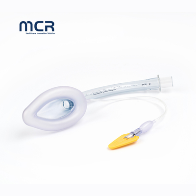 좋은 가격 부드러운 PVC 맨치와 함께 일회용 의료 목구멍 마스크 호흡기 온라인으로