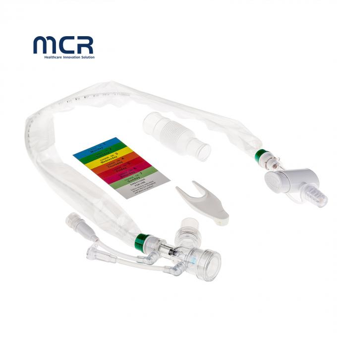 ISO&FDA가 확인 한 일회용 비생성 PVC 흡입 카테터 폐쇄 2